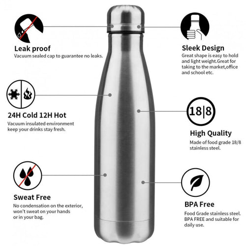 1000ML STAINLESS STEEL BOTTLE