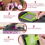 14 IN 1 VEGETABLE CHOPPER