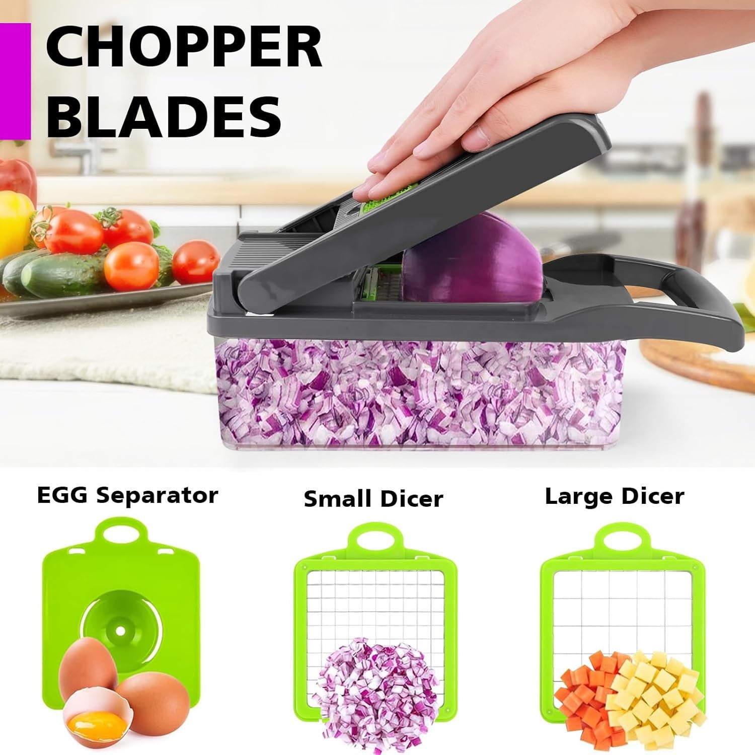 14 IN 1 VEGETABLE CHOPPER