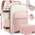 LARGE TRAVEL BACKPACK FOR WOMEN & MEN, 40L CARRY ON BACKPACK FOR AIRPLANES