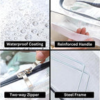 27L TRANSPARENT SHOES STORAGE BAG