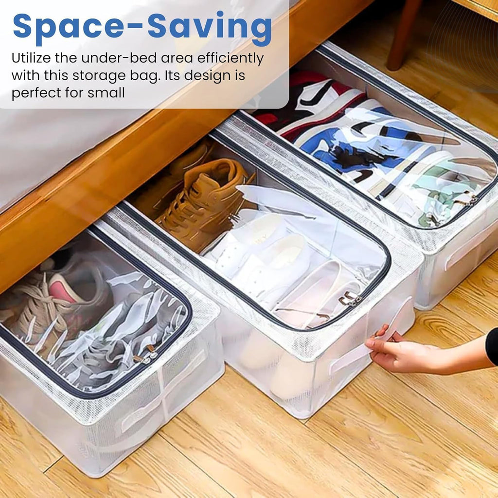 27L TRANSPARENT SHOES STORAGE BAG