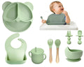 SILICONE BABY FEEDING SET
