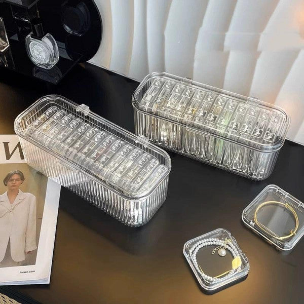 ACRYLIC JEWELRY ORGANIZER BOX SET
