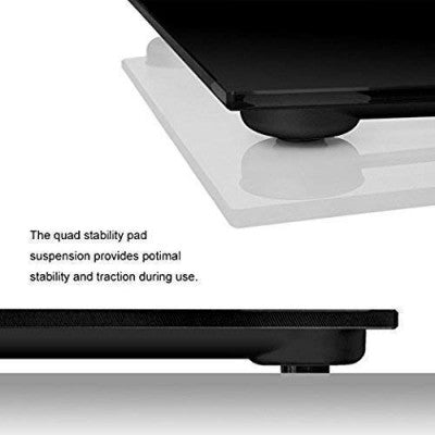 BLACK BATHROOM DIGITAL SCALE