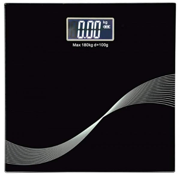 BLACK BATHROOM DIGITAL SCALE
