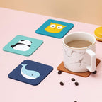 CARTOON CUP MAT CUP COASTER