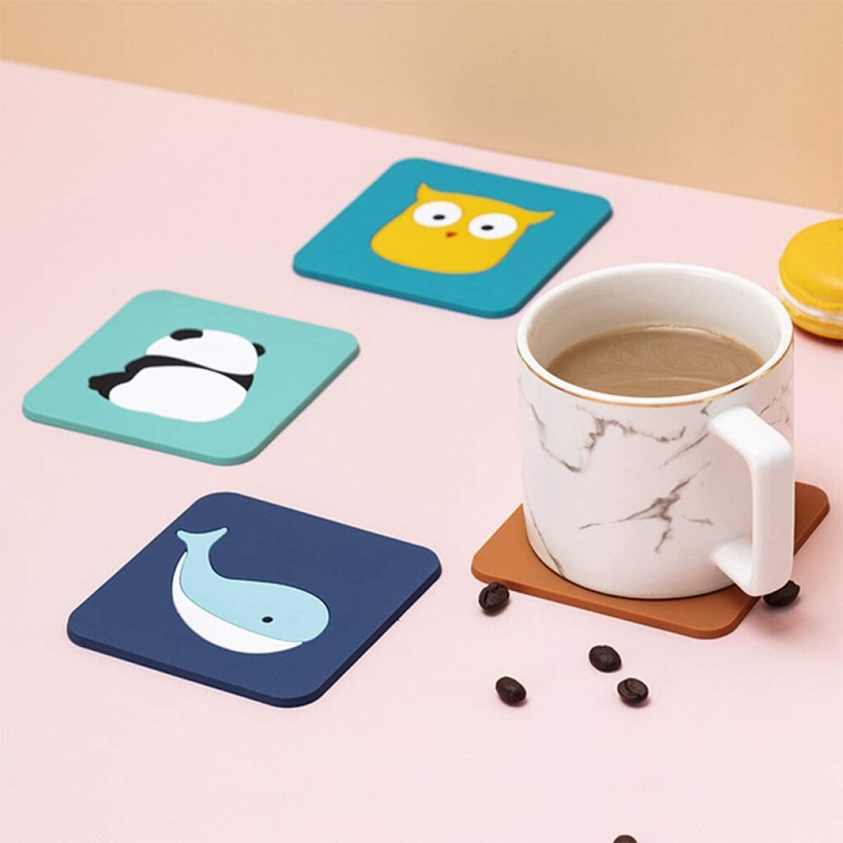 CARTOON CUP MAT CUP COASTER