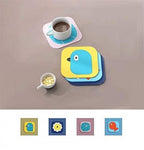 CARTOON CUP MAT CUP COASTER