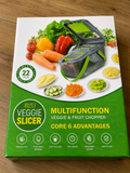 22 in 1 Vegetable Chopper with Container & Interchangeable Blades