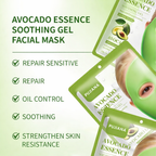 AVOCADO ESSENCE SOOTHING GEL FACIAL MASK