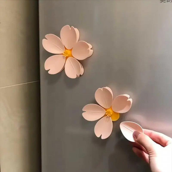 FLOWER MAGNETIC FOOD CLIPS