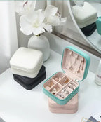 MINI JEWELLERY TRAVEL LEATHER CASE