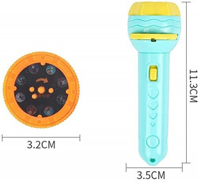 MINI PROJECTOR FLASHLIGHT TOY (3 SLIDE)