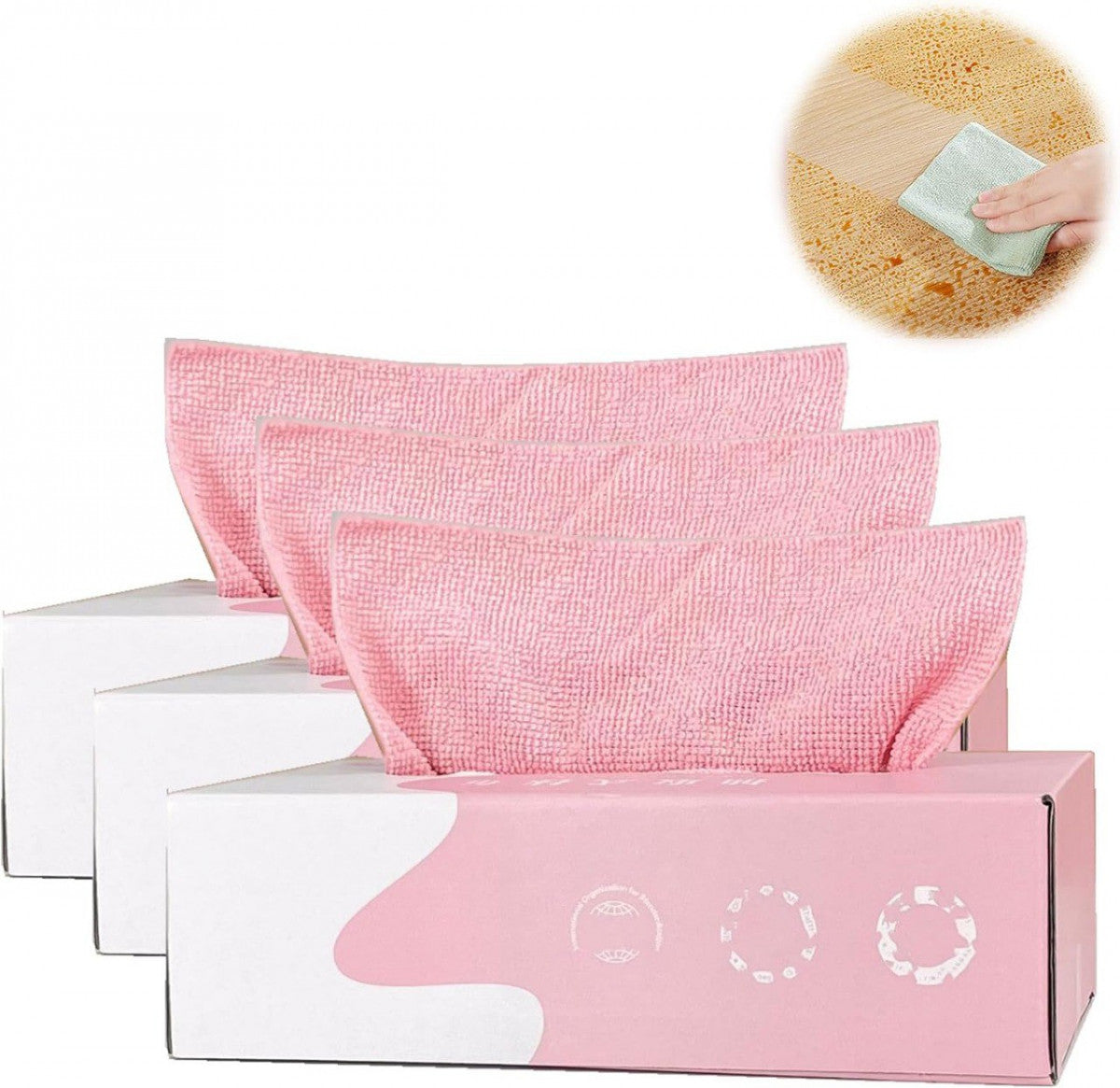 REMOVALE MICROFIBER RAGS (20PC)
