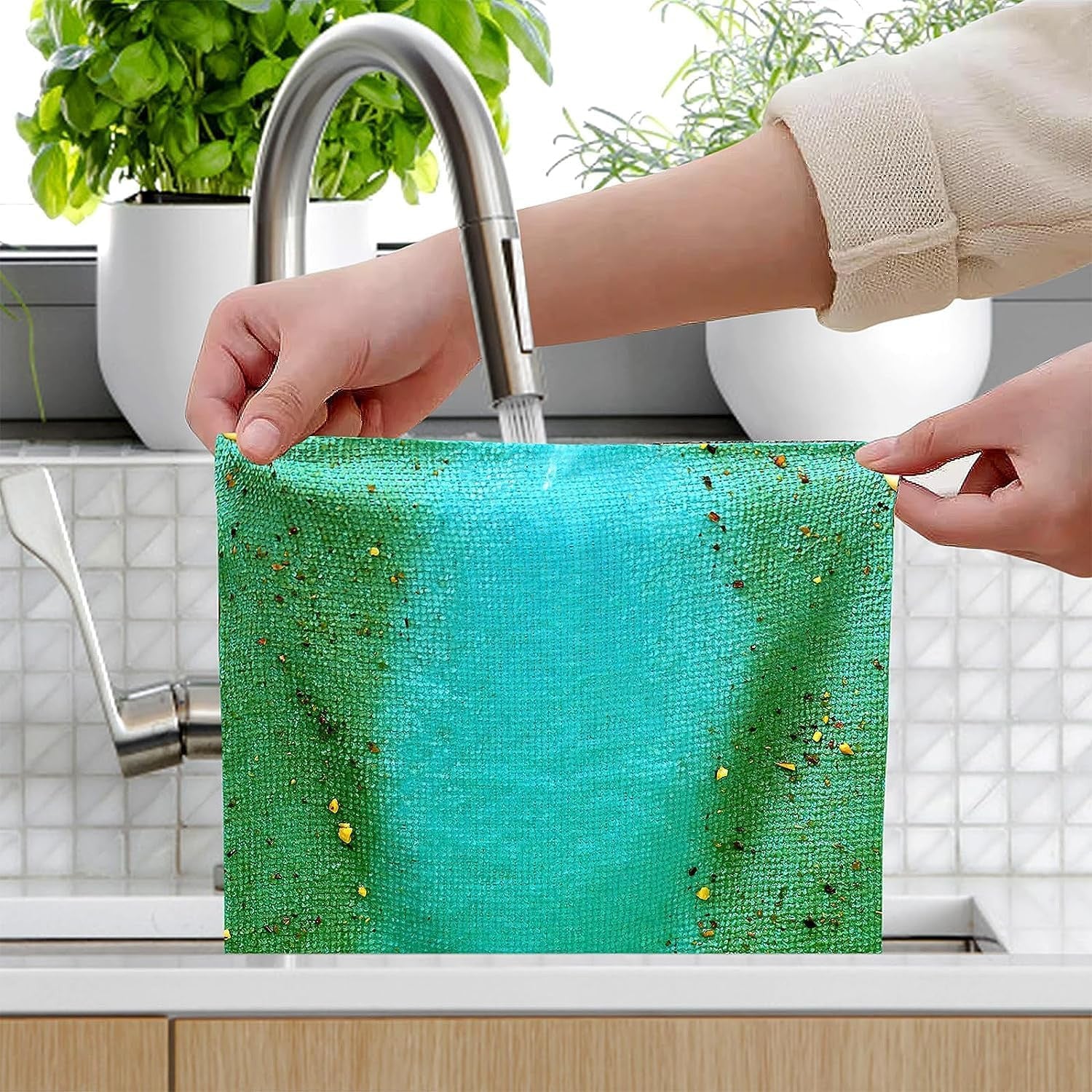 REMOVALE MICROFIBER RAGS (20PC)