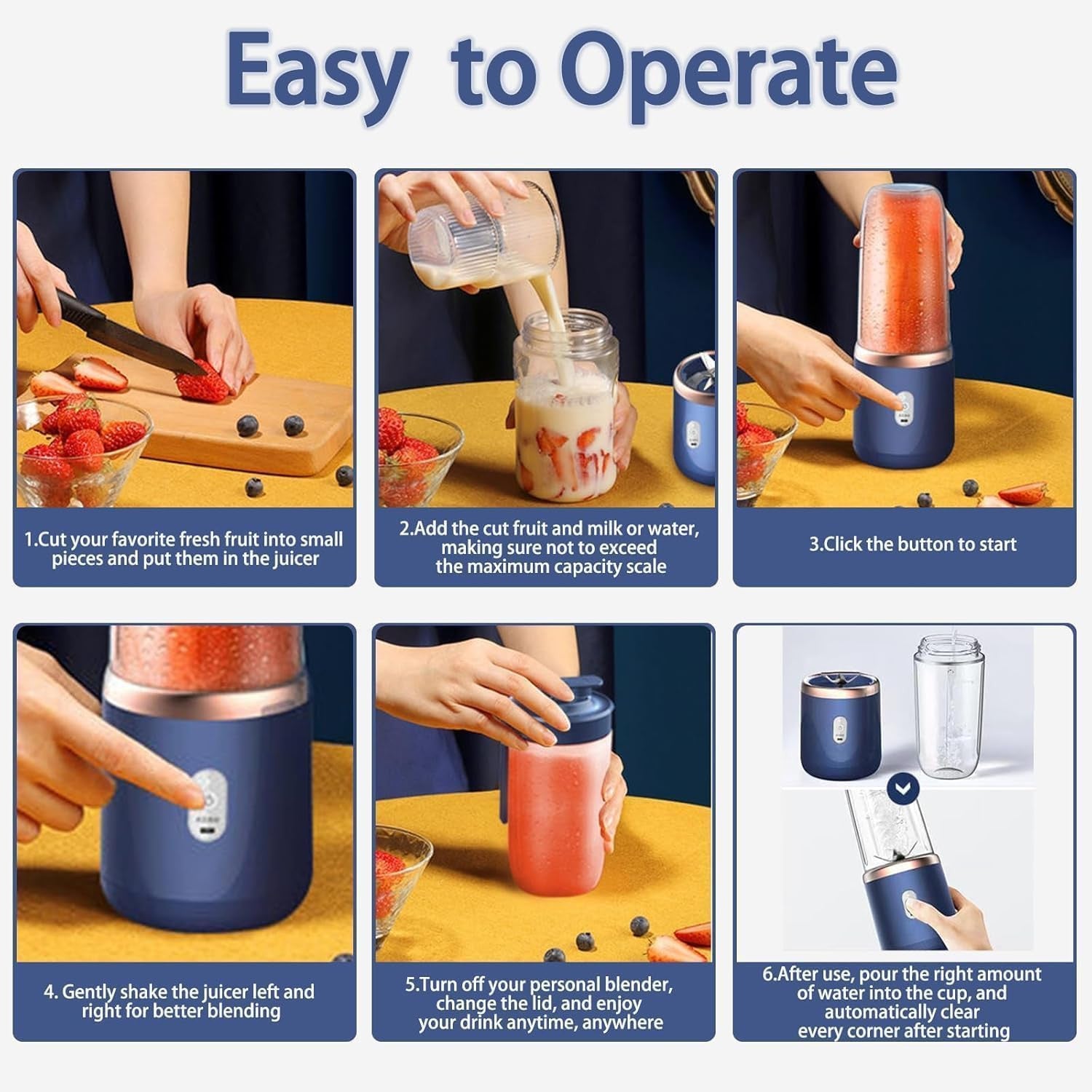 SMALL PORTABLE JUICER