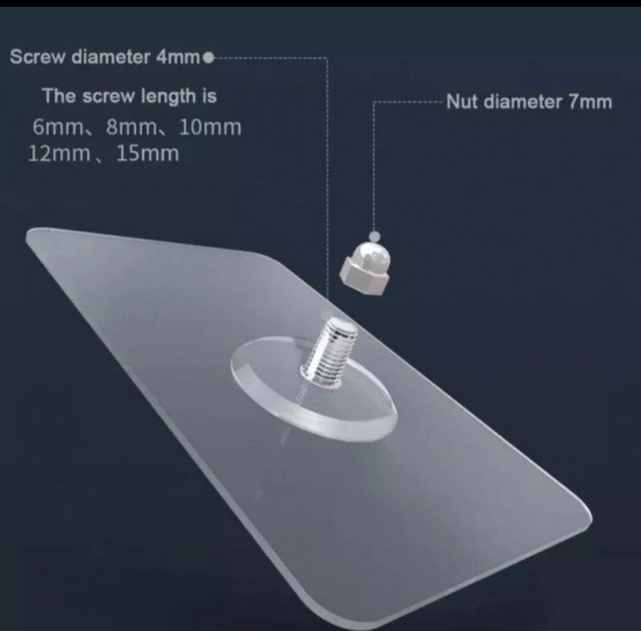 SCREW STICKER WALL HOOK
