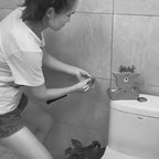 PLASTIC WATERPROOF MAGIC MALE FEMALE WALL STICKER HOOK