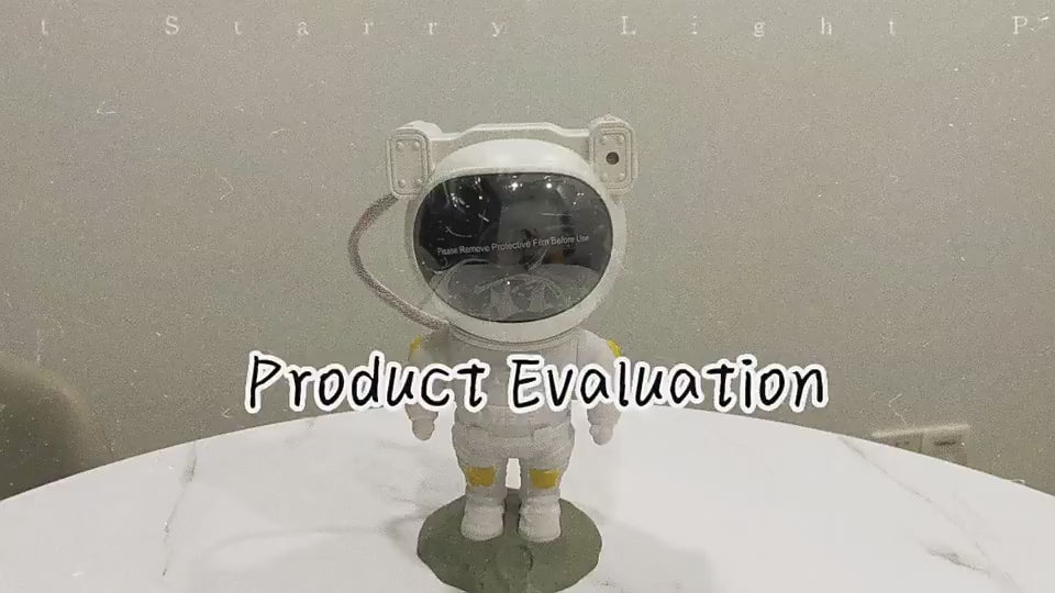 USB ASTRONAUT GALAXIES NIGHT PROJECTOR LIGHT ROBOT
