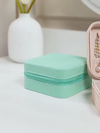 MINI JEWELLERY TRAVEL LEATHER CASE